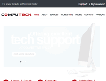 Tablet Screenshot of computech.ca